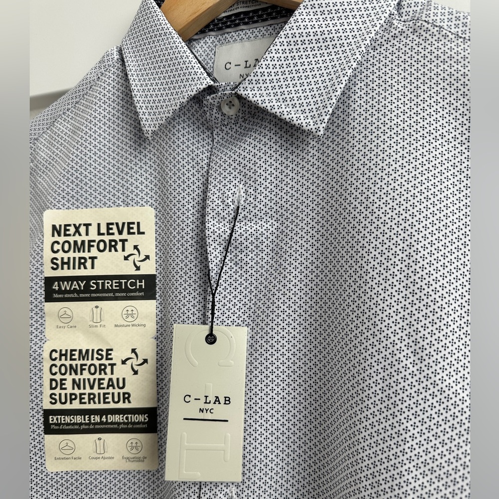 C-Lab men’s long sleeve dress shirt